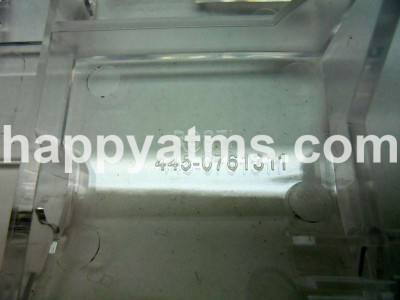 NCR COVER PLASTIC SNT CLEAR PN: 445-0761311, 4450761311