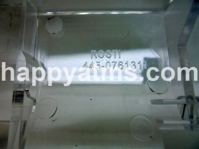NCR COVER PLASTIC SNT CLEAR PN: 445-0761311, 4450761311