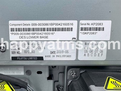 NCR Lower base, NCR GBRU (KD02165-D974) PN: 009-0030861, 90030861, 0090030861