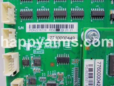 Hyosung BRM50 MAIN RBU IO B/D PN: S7760000449, 7760000449