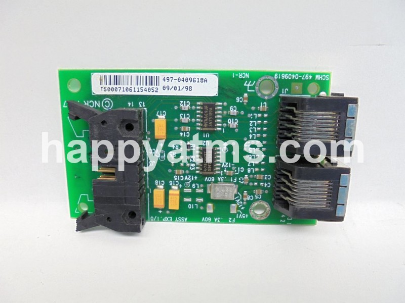 NCR ASSY EXP. I/O PN: 497-0409618A, 4970409618A