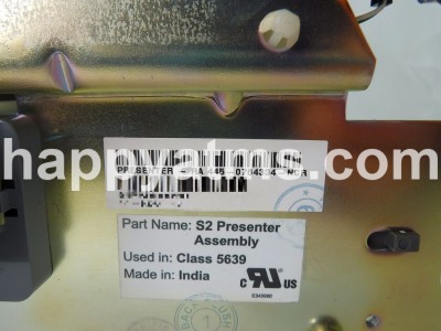 NCR S2 Rear Load Presenter PN: 445-0764334, 4450764334
