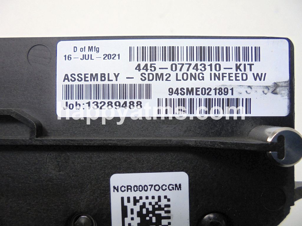 HappyATMs.com NCR ASSEMBLY-SDM2 LONG INFEED W PN: 445-0774310