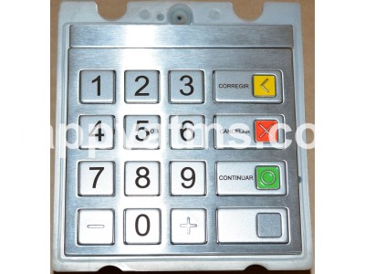 Wincor Nixdorf Keyboard V6 EPP VARIO ESP 2 PN: 1750246178, 1750246178