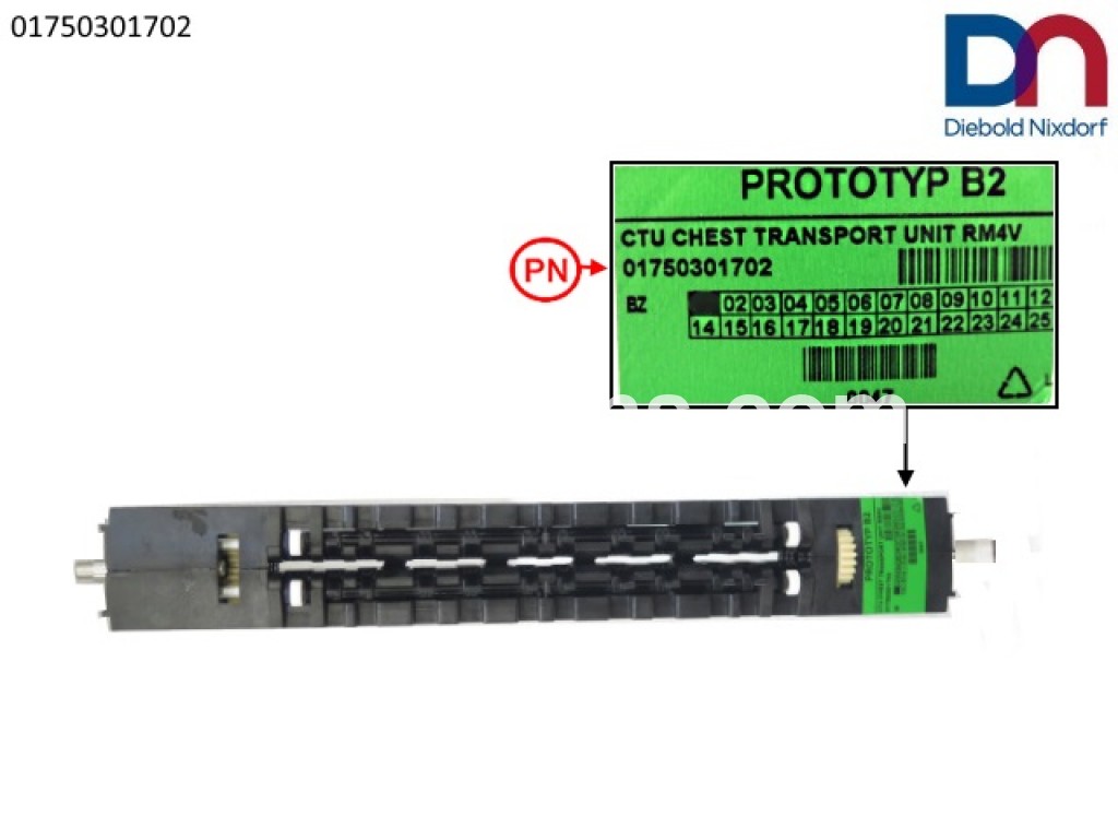 HappyATMs.com Diebold Nixdorf CTU CHEST TRANSPORT UNIT RM4V