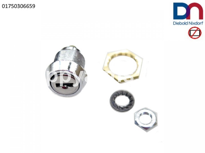 Diebold Nixdorf cam lock 25300DS 4R0100 PN: 01750306659, 1750306659