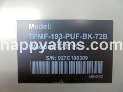 NEW Other TPMF-193-PUF-BK-72B TOUCH LCD MONITOR PN: 02HY507, 2HY507