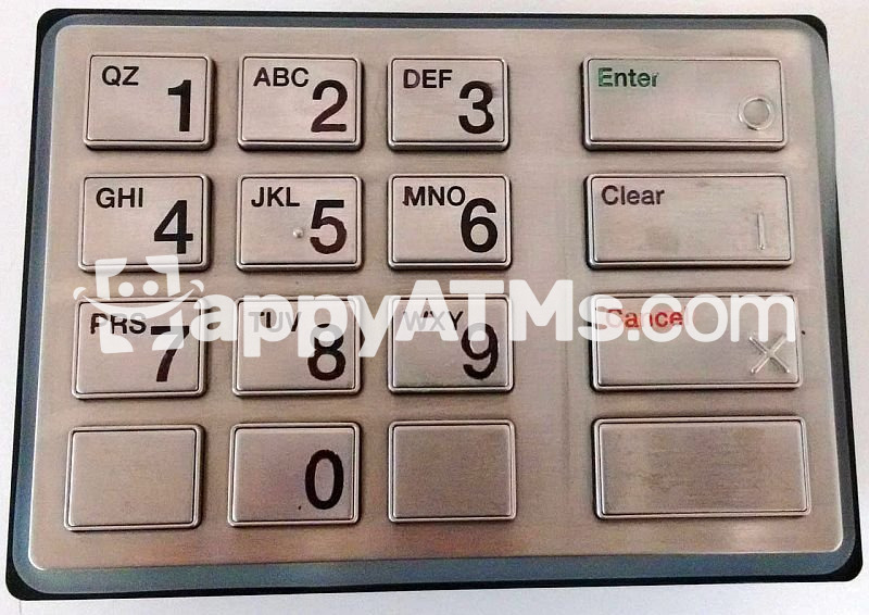 Diebold EPP4(UNIV)LGE, RSD KY, ENG(US), QZ1, EMB 0,<,X PN: 00-104522-000A, 104522000A, 00104522000A