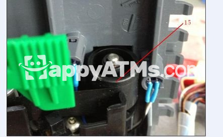 AS NEW Wincor Nixdorf CCDM BLACK ROLLER (SPARE PART 15)