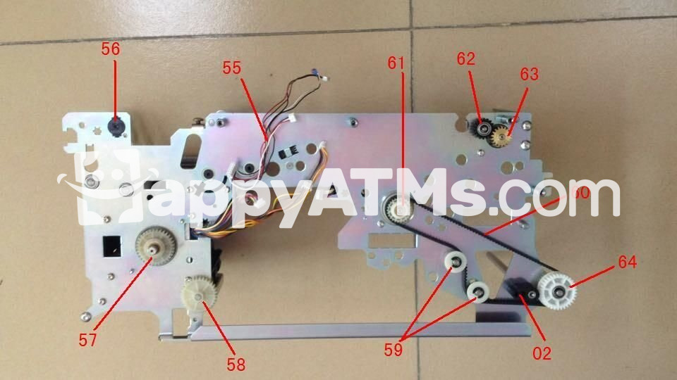 AS NEW Wincor Nixdorf CCDM 01750108714 / 01750079819 ROLLER (SPARE PART 59)