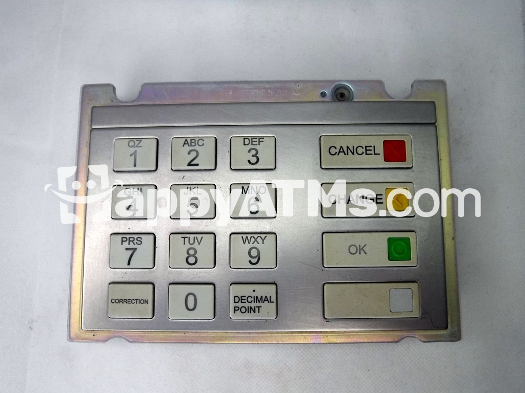 AS NEW Wincor Nixdorf Keyboard V6 EPP USA Wells Fargo -PC PN: 01750159535, 1750159535