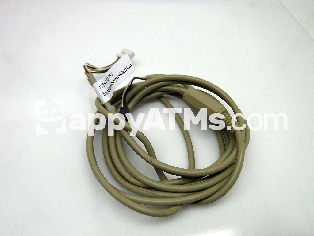 Wincor Nixdorf Cable Headphone-Pushbutton (PA) 1.1m PN: 01750172362, 1750172362