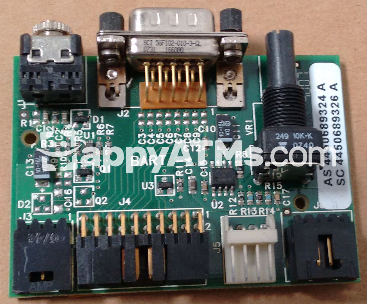 NCR ATM BART CARD PN: 445-0689324, 4450689324