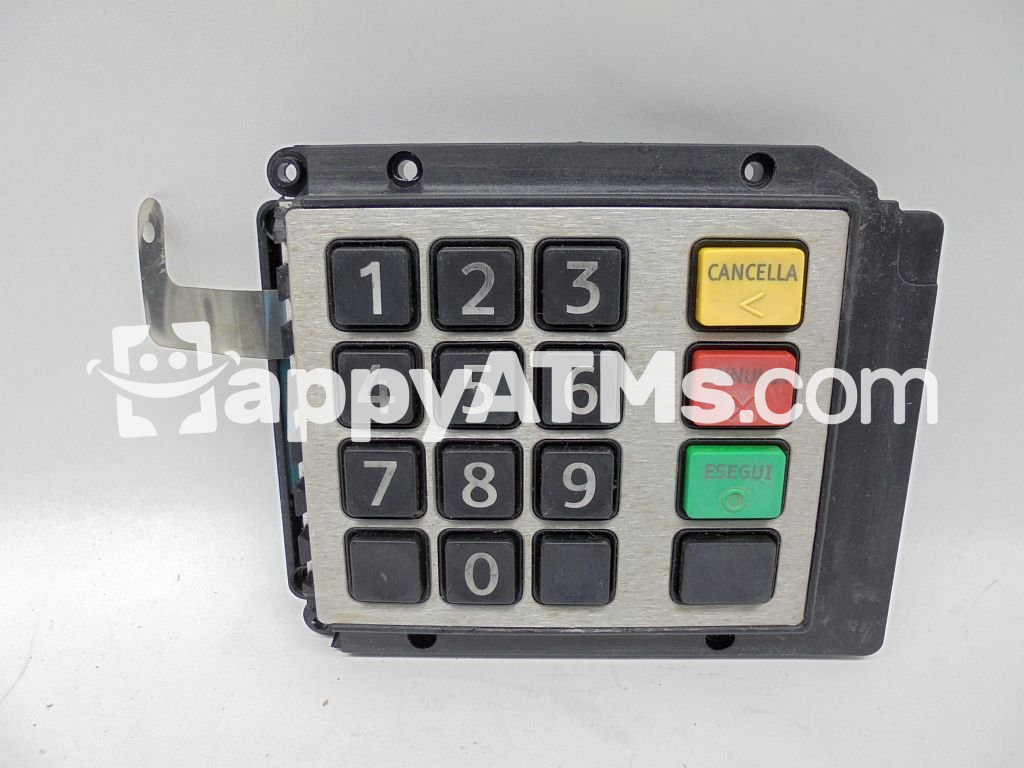 NCR Keyboard PIN RD Assembly Italy PN: 445-0697983, 4450697983