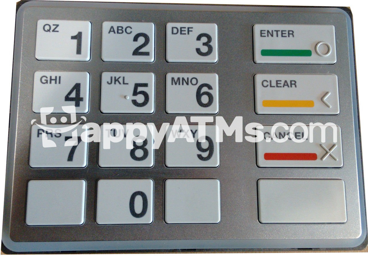 Diebold EPP5 BSC Keypad, Large Format, English (US) PN: 49-216671-718E, 49216671718E