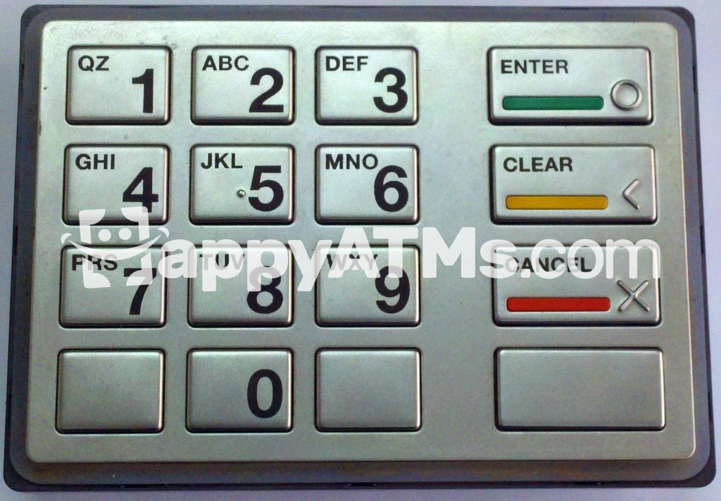 Diebold EPP5 (BSC), LGE, ST STL, ENG(US) EPP KEYBOARD PN: 49-216680-768E, 49216680768E