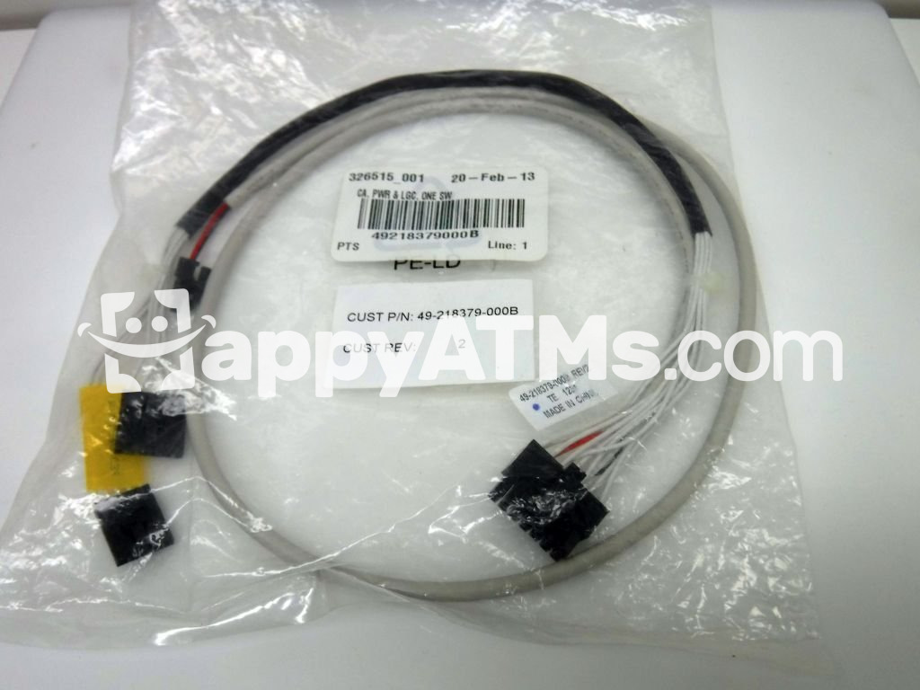 AS NEW Diebold CA,PWR & LGC ONE SW PN: 49-218379-000B, 49218379000B