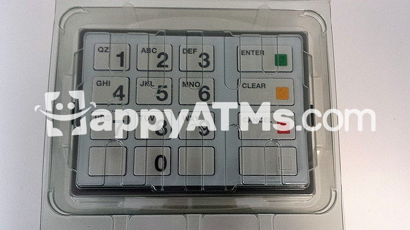 AS NEW Diebold ATM KEYBOARD EPP7 (BSC), LGE, POLYMER, HTR, ENG (US), QZ1, BLANK PN: 49-249446-769A, 49249446769A