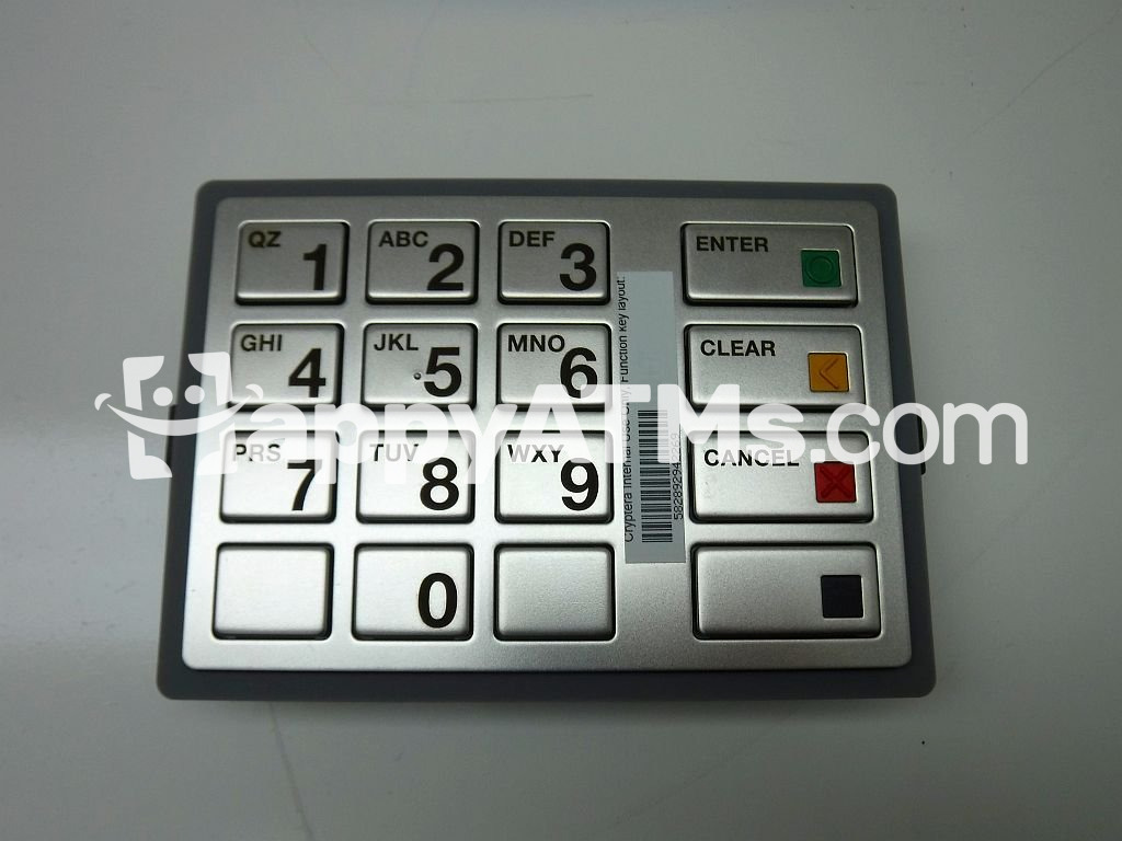AS NEW Diebold EPP7,(BSC), LGE, ST STL,HTR, TEST, CERTIFICATE PN: 49-249450-796A, 49249450796A