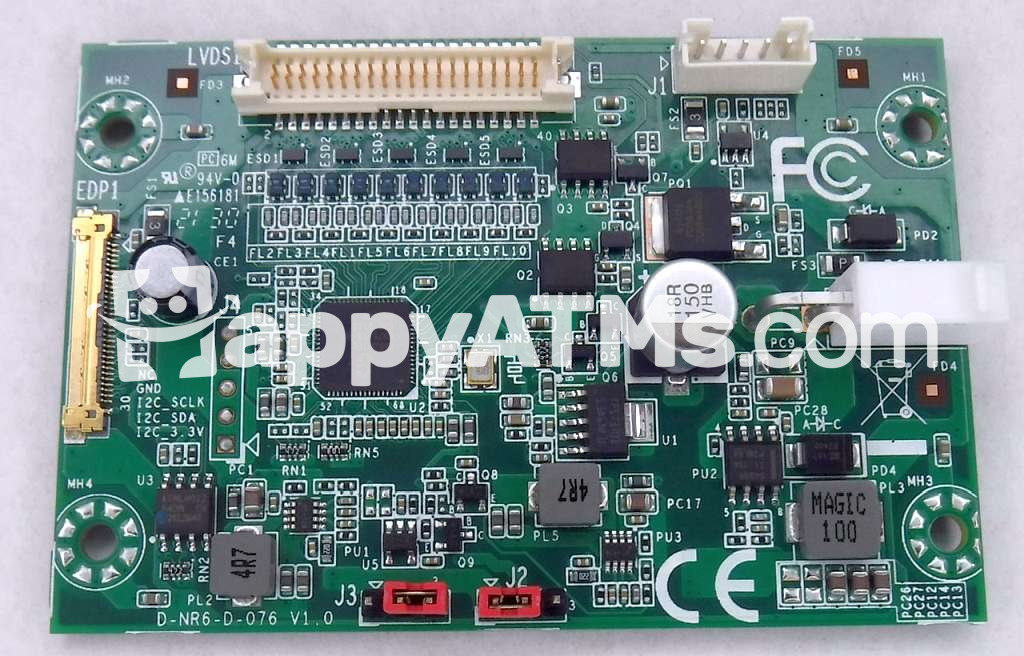 NCR EDP to LVDS converter board PN: 009-0036116, 90036116