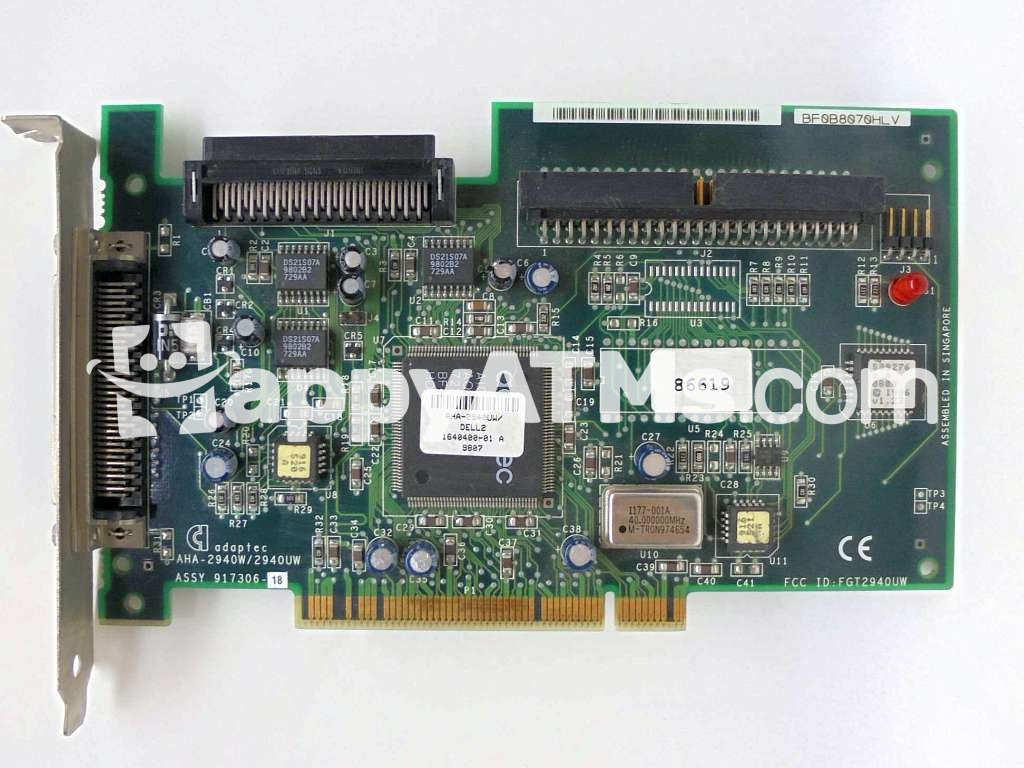 Adaptec Ultra Wide SCSI PCI Controller PN: AHA2940W / 2940UW, 2940W  2940UW, AHA2940W  2940UW