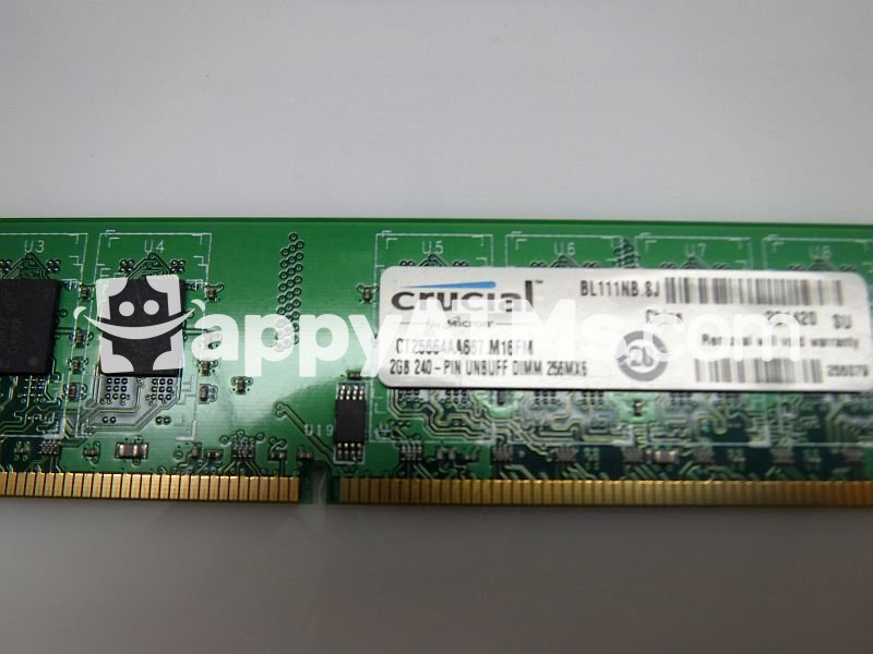 Crucial 2GB DDR2-666 MEMORY PN: CT25664AA667