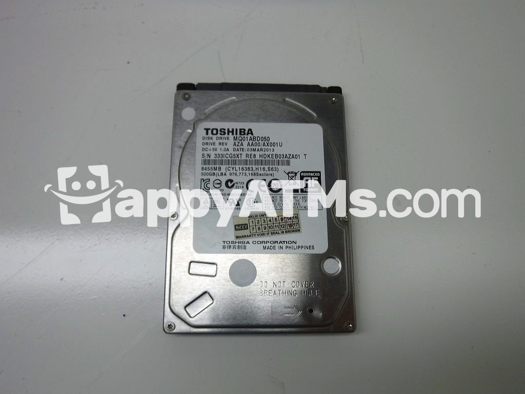 Toshiba HDD 500GB SATA 300 5400RPM PN: MQ01ABD050