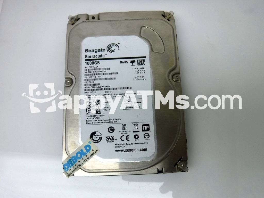 SEAGATE 1TB 64MB Cache SATA 6.0Gb/s 3.5" Internal Hard Drive PN: ST1000DM003, 1000DM003