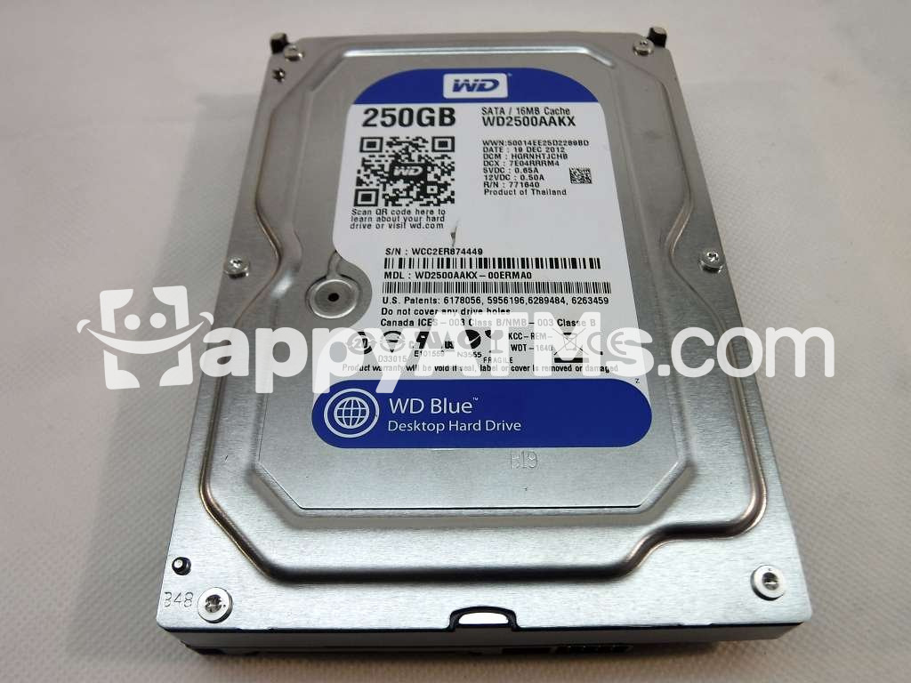 Western Digital Caviar Blue 250GB 7200 RPM 16MB cache SATA 6.0Gb/s 3.5 internal hard drive  PN: WD2500AAKX, 2500AAKX