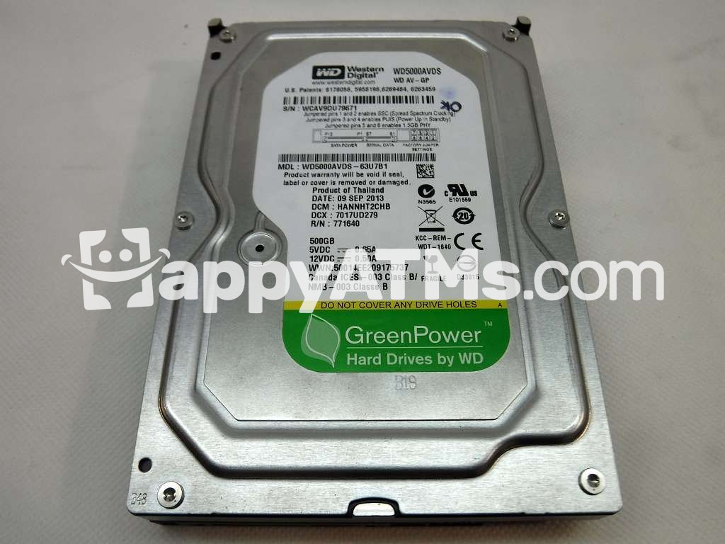Western Digital 500GB 32MB Cache 5400RPM SATA II 3.0Gb/s 3.5 Internal Hard Drive PN: WD5000AVDS, 5000AVDS