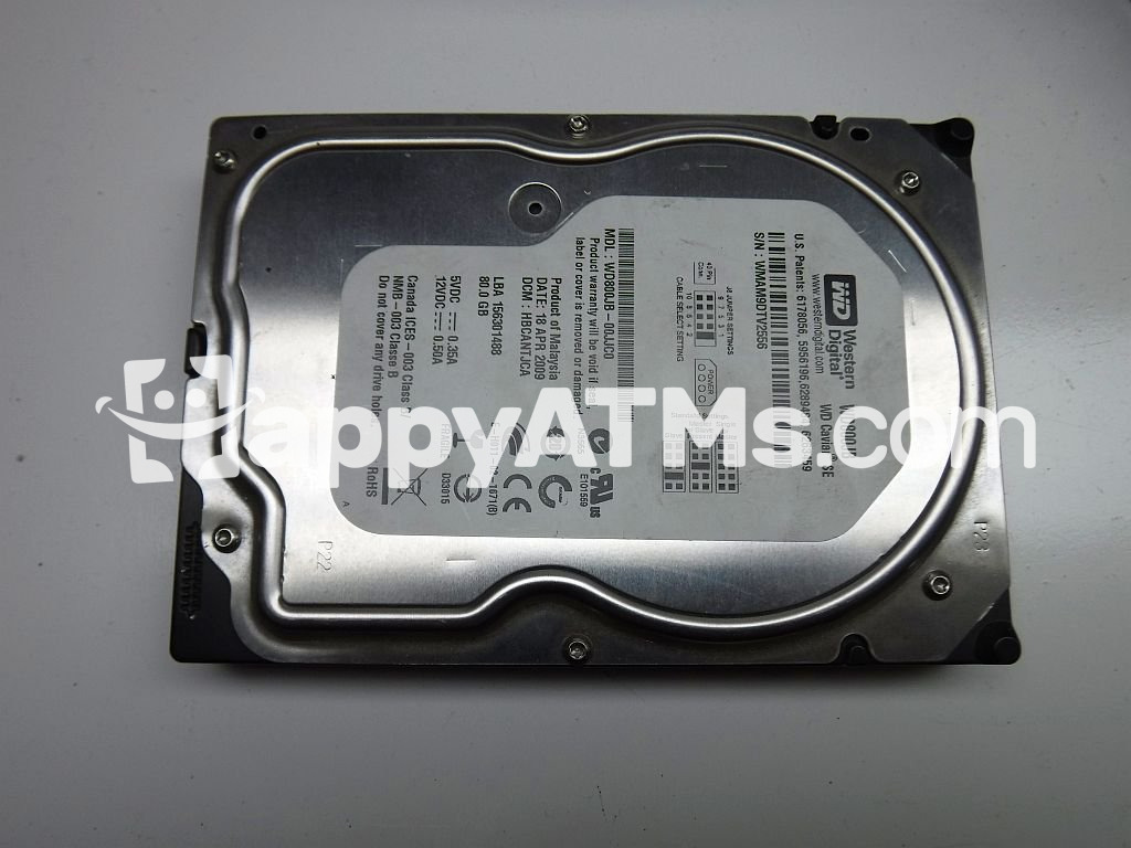 Western Digital 80GB 7200 RPM 8MB Cache IDE  PN: WD800JB00JJC0