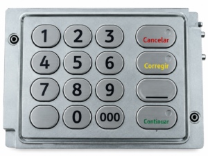 NCR EPPU-3 USB 66xx BBVA INTL_64 PN: 445-0744322