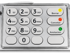 NCR EPP4 V4 Spanish Keyboard PN: 445-0783518, 00445-0783518