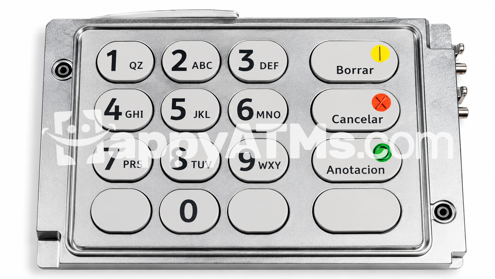 NCR EPP4 V4 Spanish Keyboard PN: 445-0783518, 00445-0783518, 4450783518