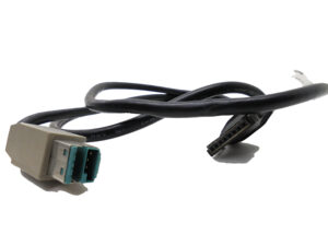 Powered 12V USB to 1X8 Latchnloc 1.3 meter (4.26 feet)